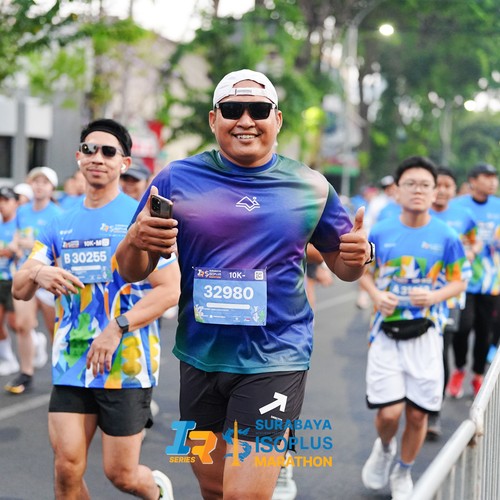 Race photo from SURABAYA ISOPLUS MARATHON 2026