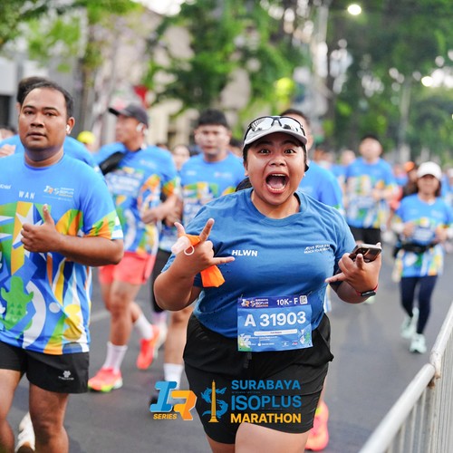 Race photo from SURABAYA ISOPLUS MARATHON 2026