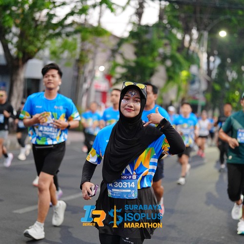 Race photo from SURABAYA ISOPLUS MARATHON 2026