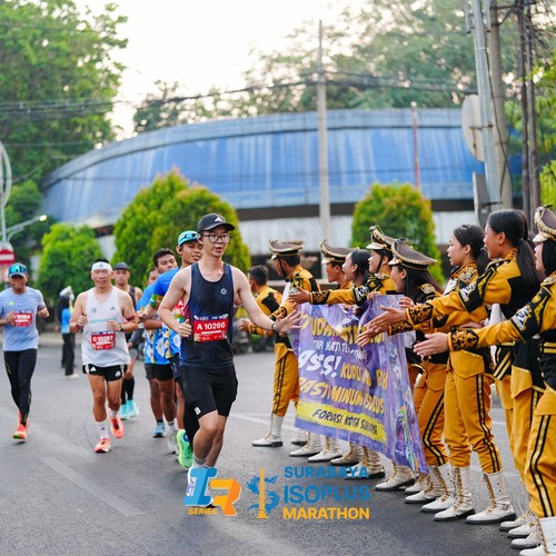 Race photo from SURABAYA ISOPLUS MARATHON 2026