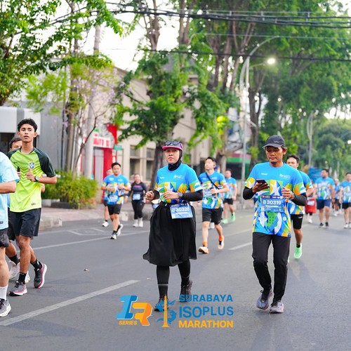 Race photo from SURABAYA ISOPLUS MARATHON 2026