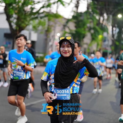Race photo from SURABAYA ISOPLUS MARATHON 2026