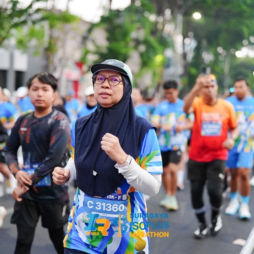 Race photo from SURABAYA ISOPLUS MARATHON 2026