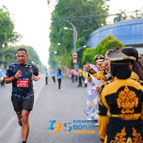 Race photo from SURABAYA ISOPLUS MARATHON 2026