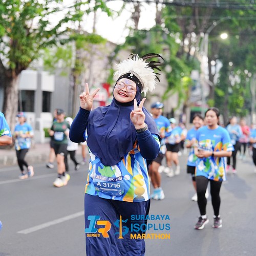 Race photo from SURABAYA ISOPLUS MARATHON 2026