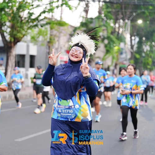 Race photo from SURABAYA ISOPLUS MARATHON 2026