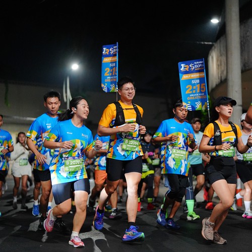 Race photo from SURABAYA ISOPLUS MARATHON 2026