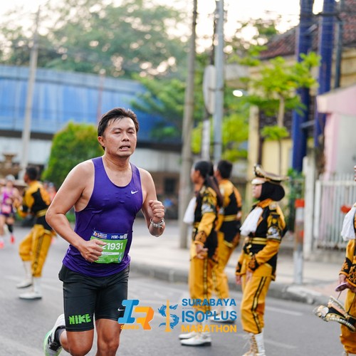 Race photo from SURABAYA ISOPLUS MARATHON 2026