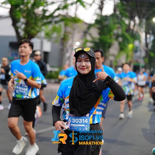 Race photo from SURABAYA ISOPLUS MARATHON 2026