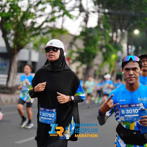 Race photo from SURABAYA ISOPLUS MARATHON 2026