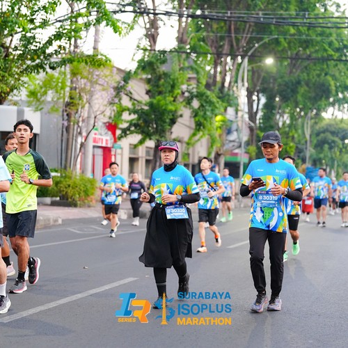 Race photo from SURABAYA ISOPLUS MARATHON 2026