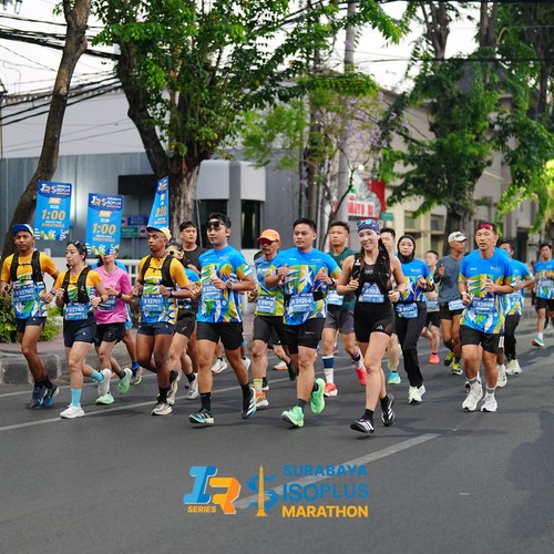 Race photo from SURABAYA ISOPLUS MARATHON 2026