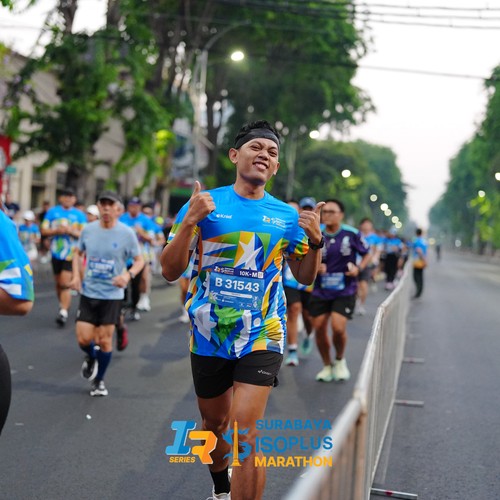 Race photo from SURABAYA ISOPLUS MARATHON 2026