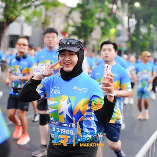 Race photo from SURABAYA ISOPLUS MARATHON 2026