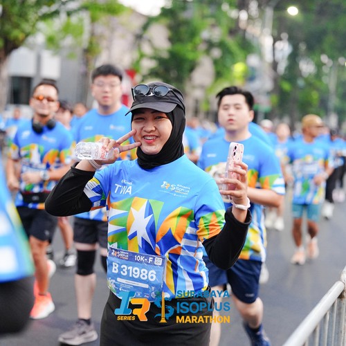 Race photo from SURABAYA ISOPLUS MARATHON 2026