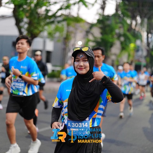 Race photo from SURABAYA ISOPLUS MARATHON 2026