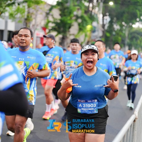 Race photo from SURABAYA ISOPLUS MARATHON 2026