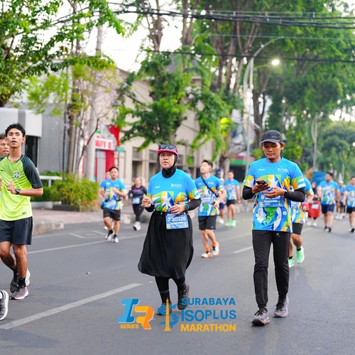 Race photo from SURABAYA ISOPLUS MARATHON 2026
