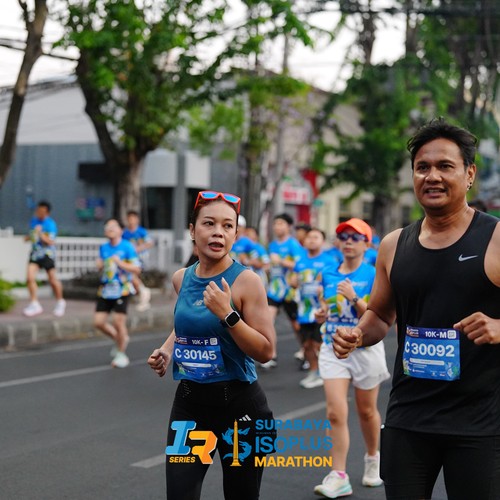 Race photo from SURABAYA ISOPLUS MARATHON 2026