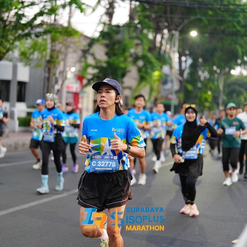 Race photo from SURABAYA ISOPLUS MARATHON 2026