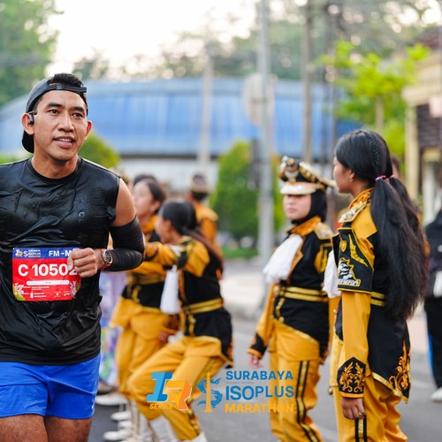 Race photo from SURABAYA ISOPLUS MARATHON 2026