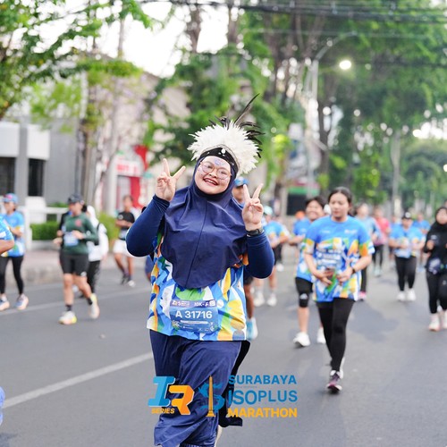 Race photo from SURABAYA ISOPLUS MARATHON 2026