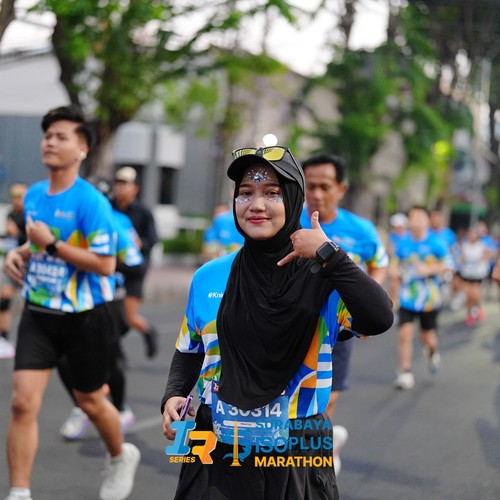 Race photo from SURABAYA ISOPLUS MARATHON 2026