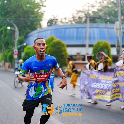 Race photo from SURABAYA ISOPLUS MARATHON 2026
