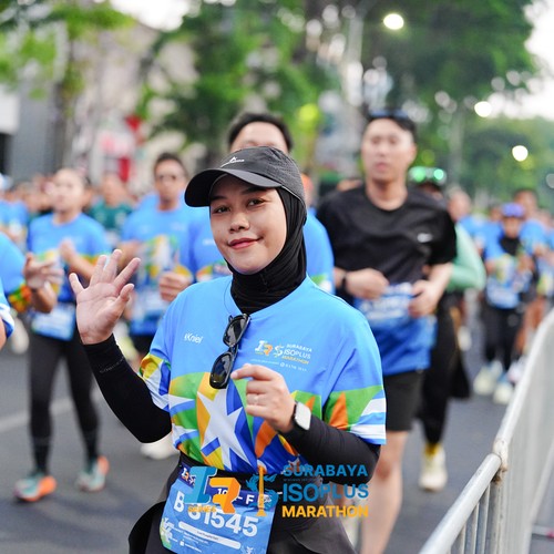 Race photo from SURABAYA ISOPLUS MARATHON 2026