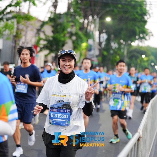 Race photo from SURABAYA ISOPLUS MARATHON 2026