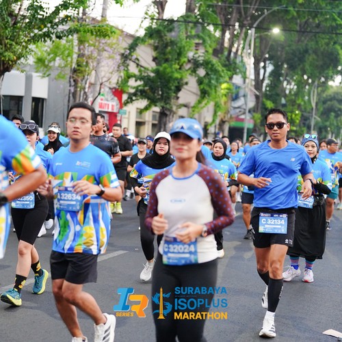 Race photo from SURABAYA ISOPLUS MARATHON 2026