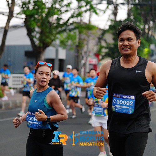 Race photo from SURABAYA ISOPLUS MARATHON 2026