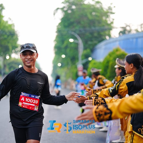 Race photo from SURABAYA ISOPLUS MARATHON 2026
