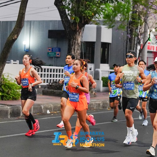 Race photo from SURABAYA ISOPLUS MARATHON 2026