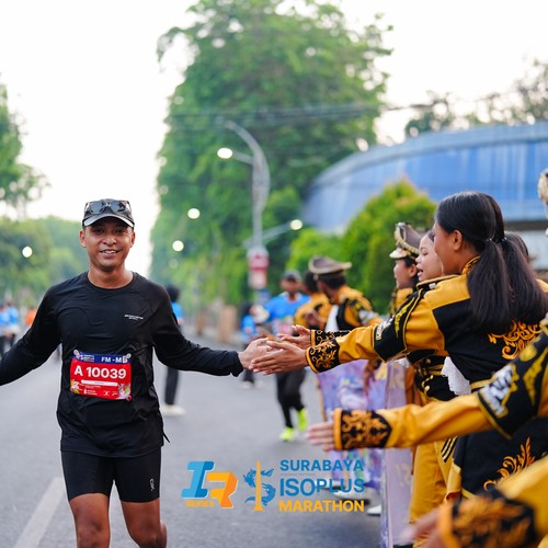 Race photo from SURABAYA ISOPLUS MARATHON 2026