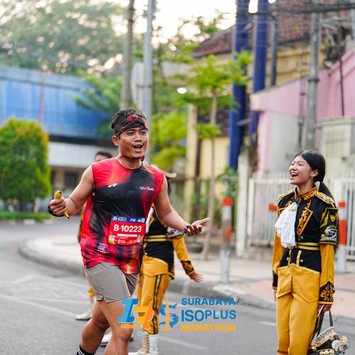 Race photo from SURABAYA ISOPLUS MARATHON 2026
