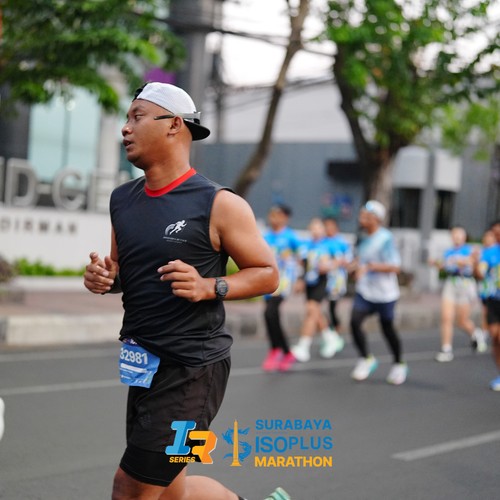 Race photo from SURABAYA ISOPLUS MARATHON 2026