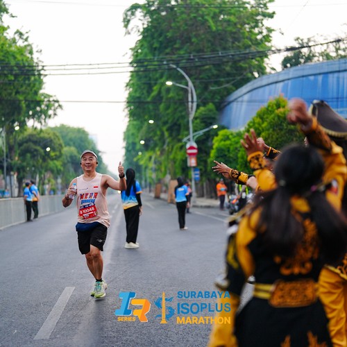 Race photo from SURABAYA ISOPLUS MARATHON 2026