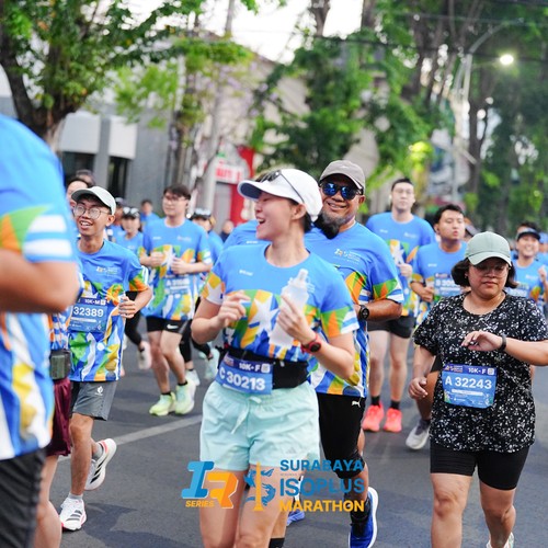 Race photo from SURABAYA ISOPLUS MARATHON 2026