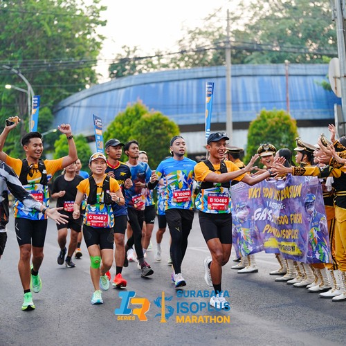 Race photo from SURABAYA ISOPLUS MARATHON 2026