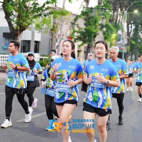 Race photo from SURABAYA ISOPLUS MARATHON 2026