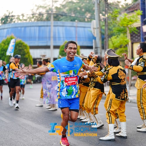 Race photo from SURABAYA ISOPLUS MARATHON 2026