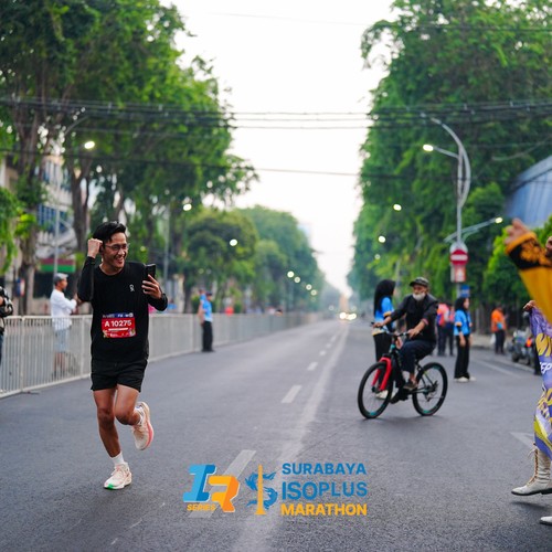 Race photo from SURABAYA ISOPLUS MARATHON 2026