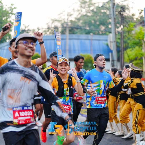 Race photo from SURABAYA ISOPLUS MARATHON 2026