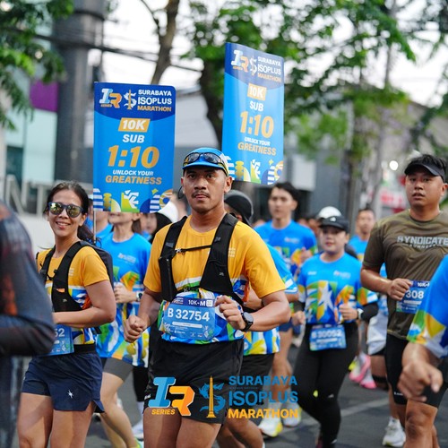 Race photo from SURABAYA ISOPLUS MARATHON 2026