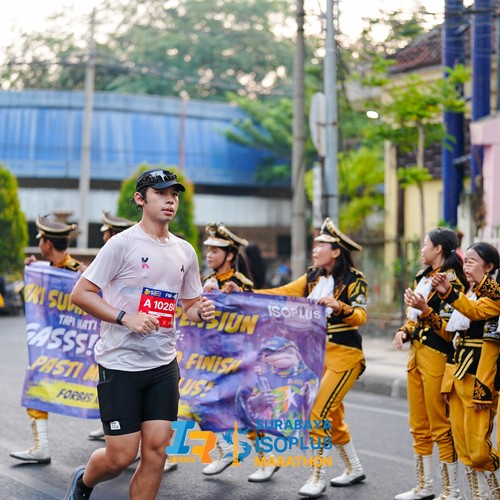 Race photo from SURABAYA ISOPLUS MARATHON 2026