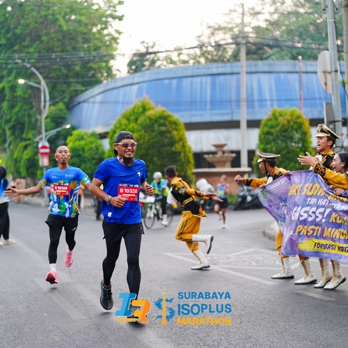 Race photo from SURABAYA ISOPLUS MARATHON 2026