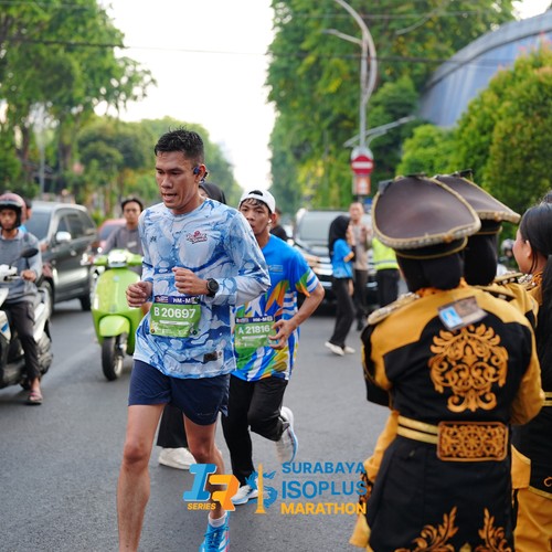 Race photo from SURABAYA ISOPLUS MARATHON 2026