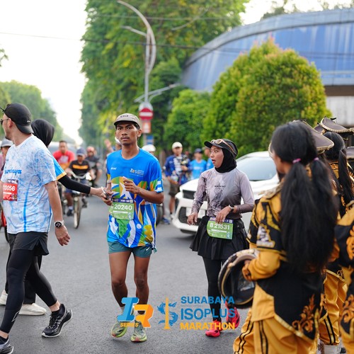 Race photo from SURABAYA ISOPLUS MARATHON 2026