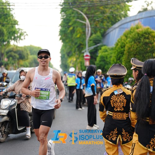 Race photo from SURABAYA ISOPLUS MARATHON 2026
